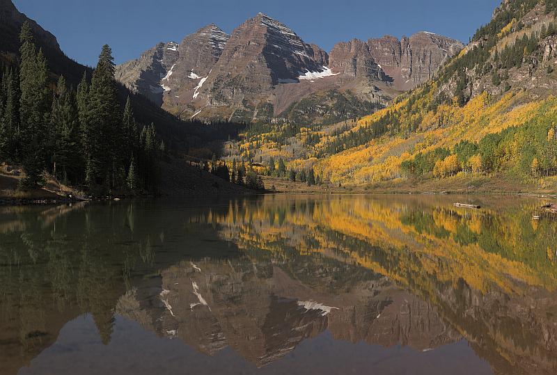 Photograph of Maroon Bells